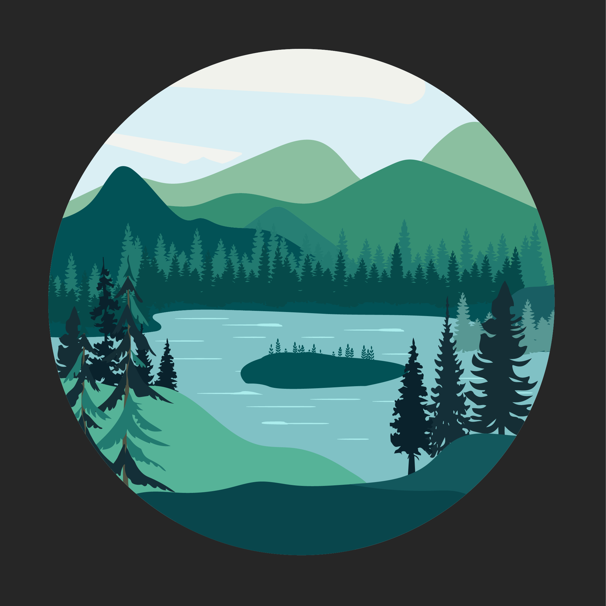 Azalea icon, no text